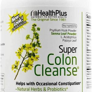Health Plus Super Colon Cleanse, Capsules Laxative, 240-Count