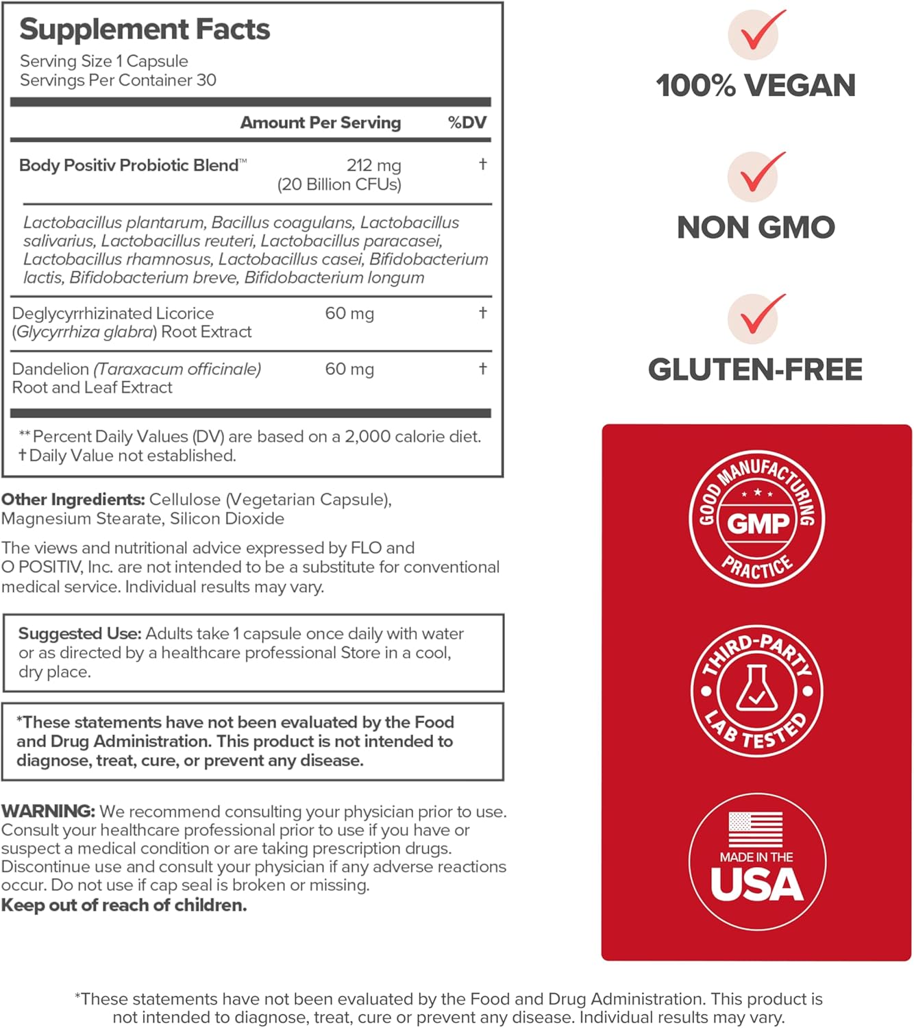 O Positiv URO Women’s Probiotic – All-in-one Probiotic for Women - Vaginal, Gut, Skin, and Oral Microbiome Health - Image 4