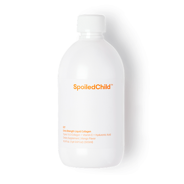 E27 Extra Strength Liquid Collagen Collagen Peptides + Vitamin C + Hyaluronic Acid Mango Flavor