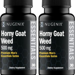 Nugenix Essentials Horny Goat Weed Extract- 2 Packs
